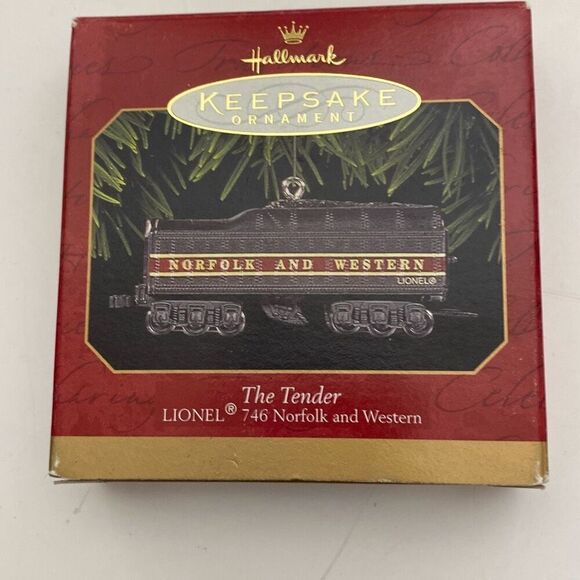 Hallmark Keepsake The Tender Lionel 746 Norfolk and Western Train Ornament - Picture 1 of 4